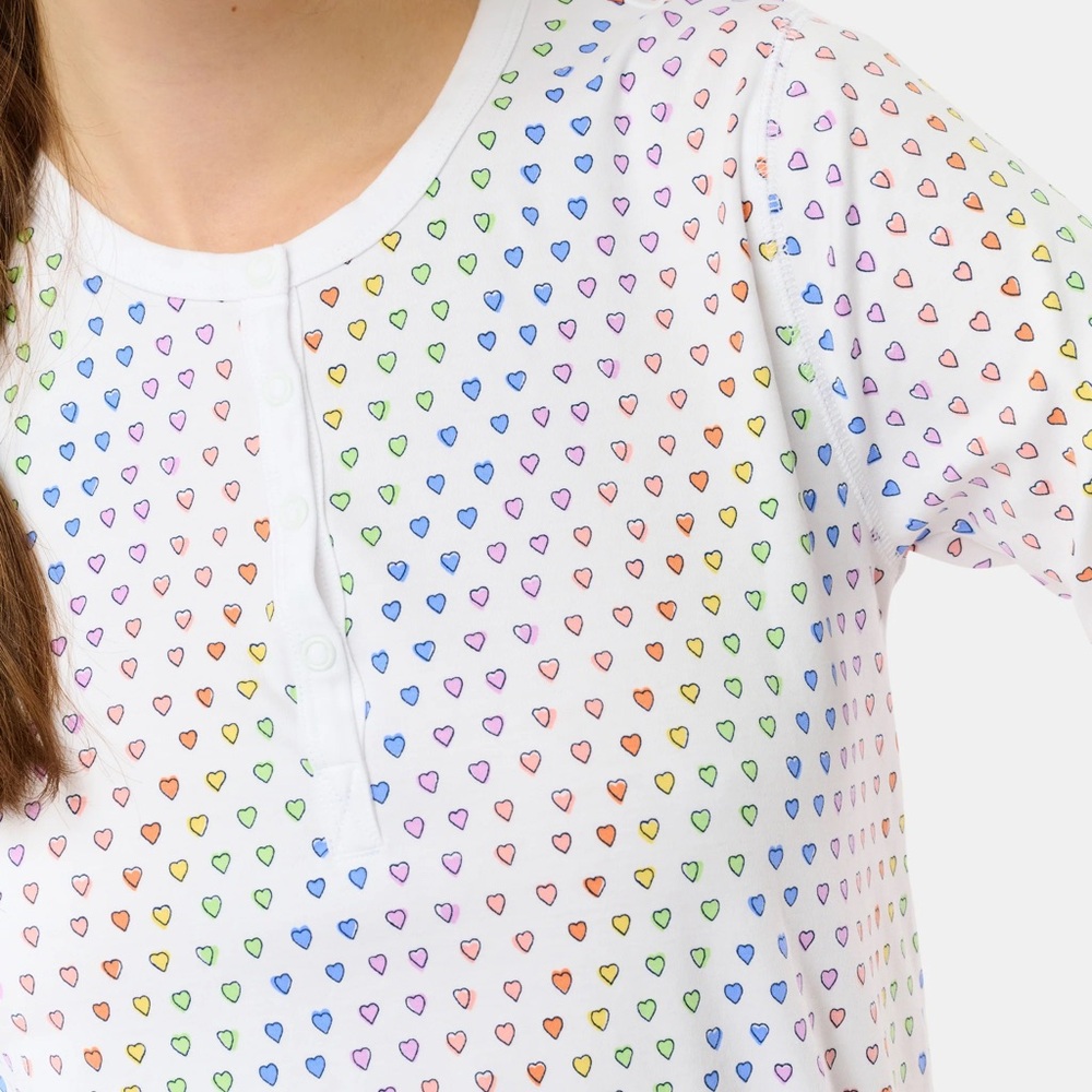 Roller Rabbit like new pajamas - disco hearts